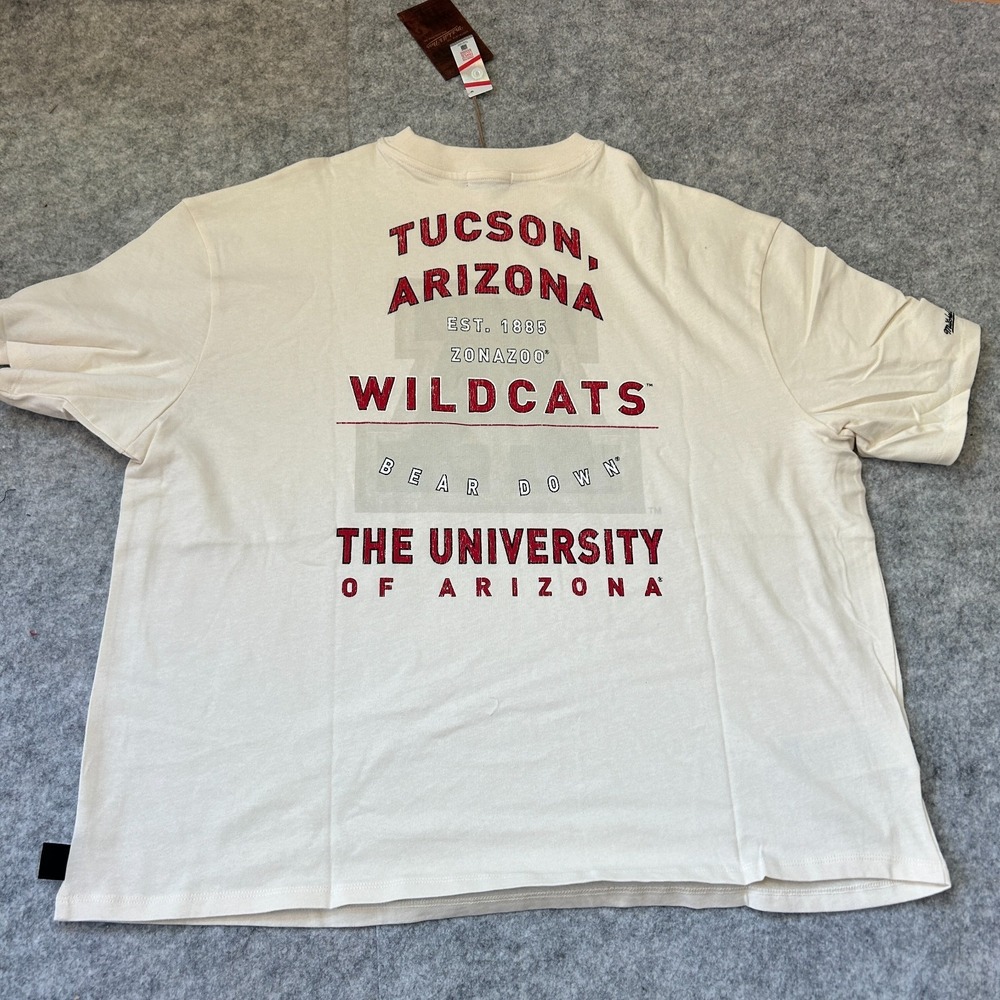 NWT U of A University of Arizona Wildcats Women's XL College Short Sleeve Tshirt - Picture 8 of 12